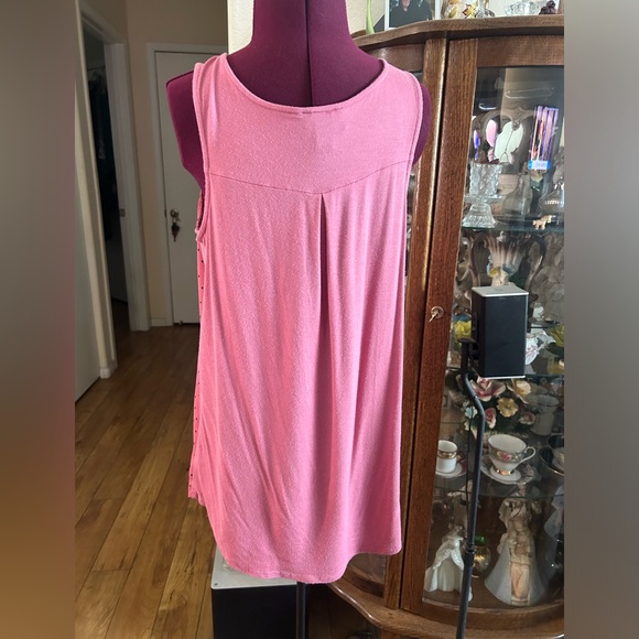 IZ BYER Sleeveless Top Pink/Mauve Size Small - Picture 5 of 5